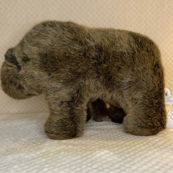 IKEA Retired MULLIG BJORN Plush Mommy Brown Bear and Baby Cub Stuffed Animal Toy - Picture 4 of 10